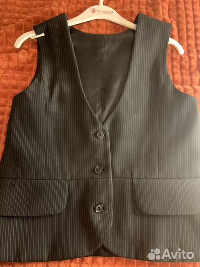 Школьная форма для девочки 134, жилет