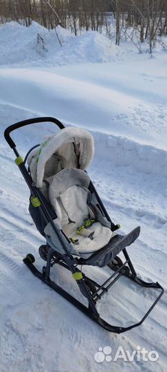 Санки коляска