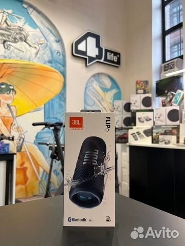 Акустика портативная JBL Flip 6 (синий)