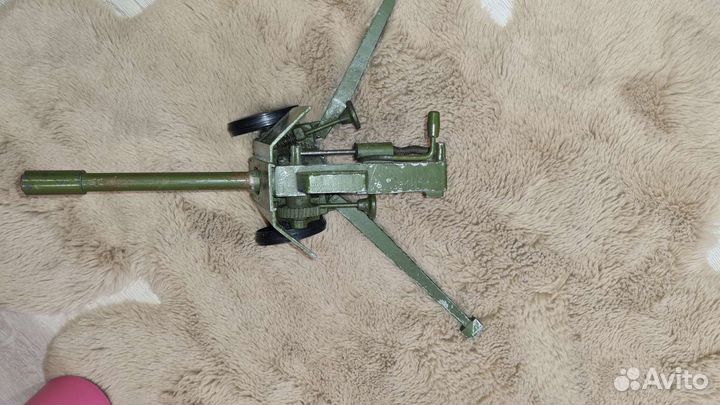 Игрушка пушка СССР