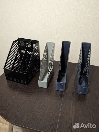 Лотки-органайзер вертикальный канцелярский для бум