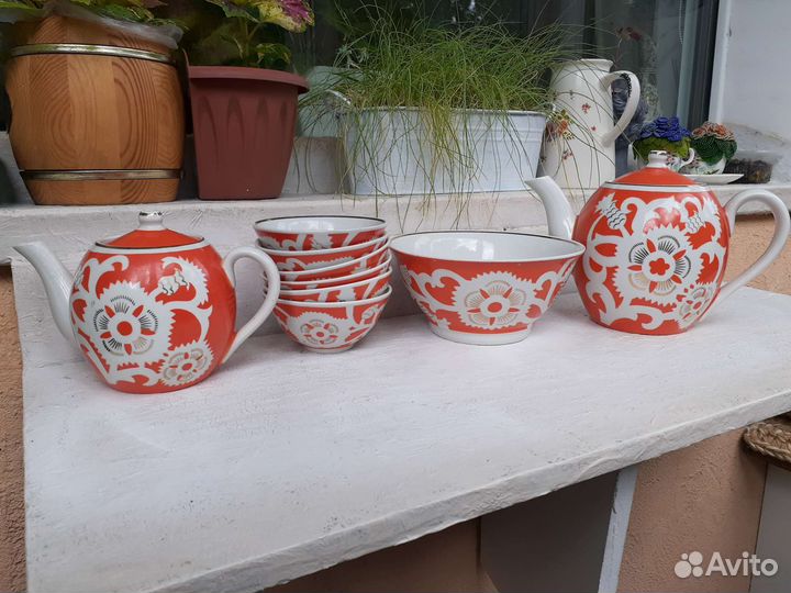 Узбекский чайный сервиз