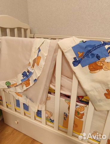 Бортики и Балдахин в кроватку