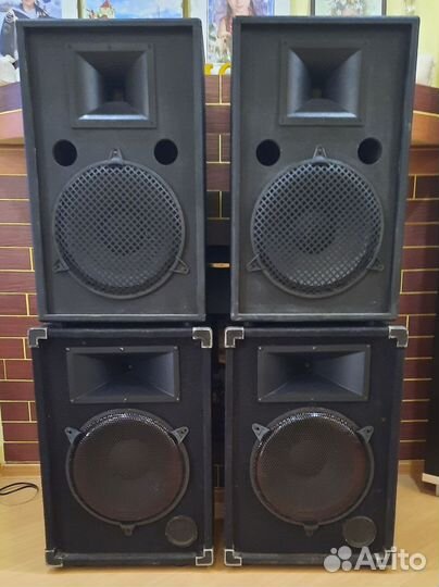 Колонки Pro 2200W 4шт D12