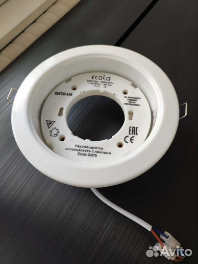 Светильник потолочный ecola
