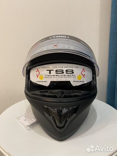 Шлем с двойным визором