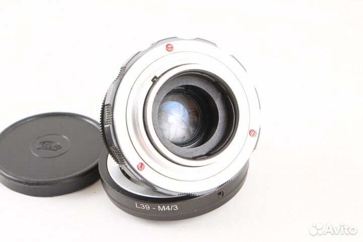 Индустар-61 л/д 55 mm f 2.8 + переходник Micro 4/3