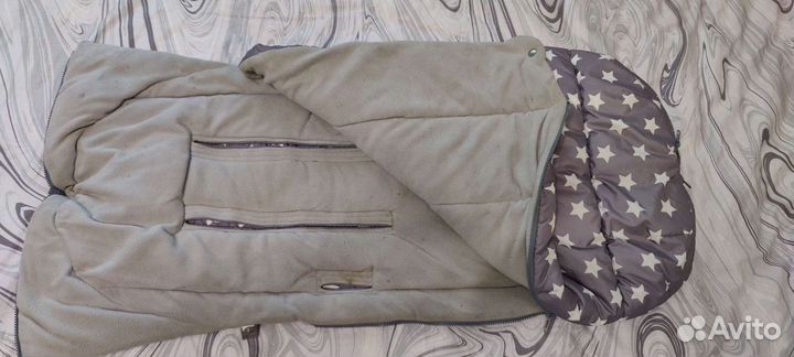 Зимний конверт в коляску