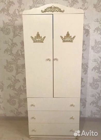 Шкаф детский двухсекционный