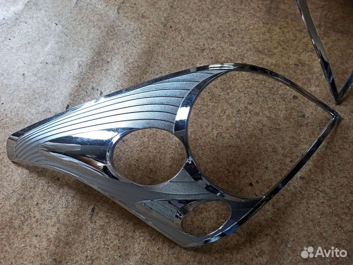 Накладки на фары prado 120