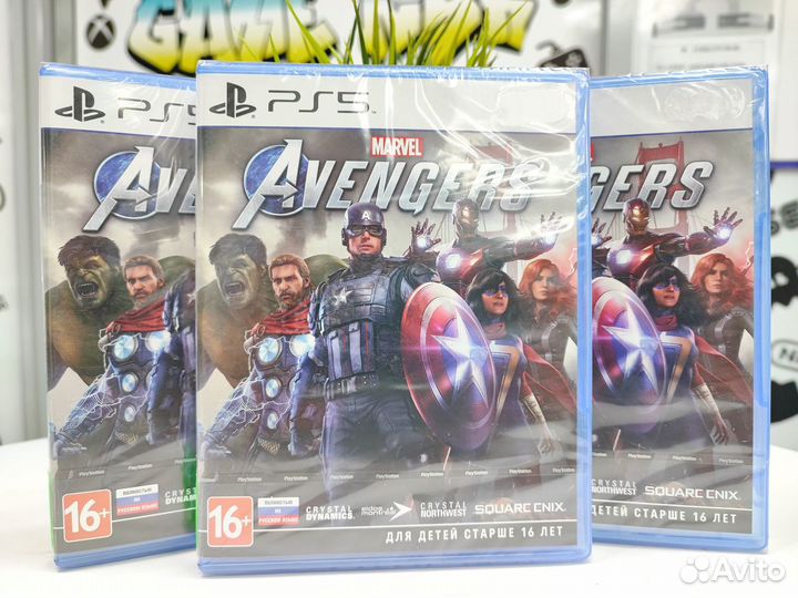 Мстители Marvel Avengers (PS5) NEW