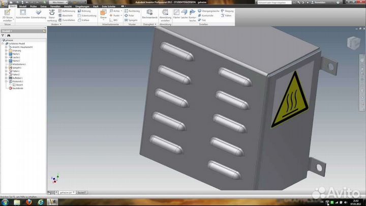 Чертежи 3d модели сборки в inventor и компас 3d