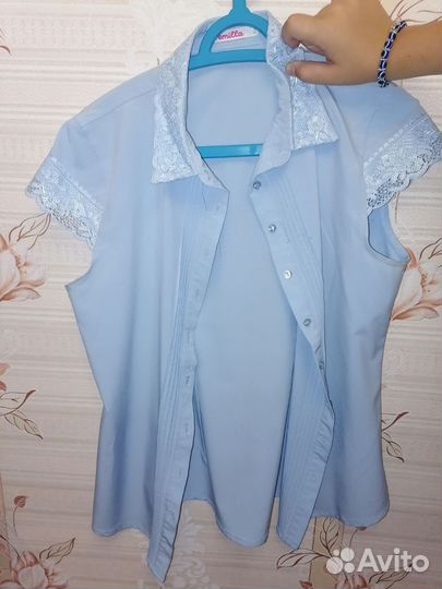 Школьные блузки для девочки 4-5 класс