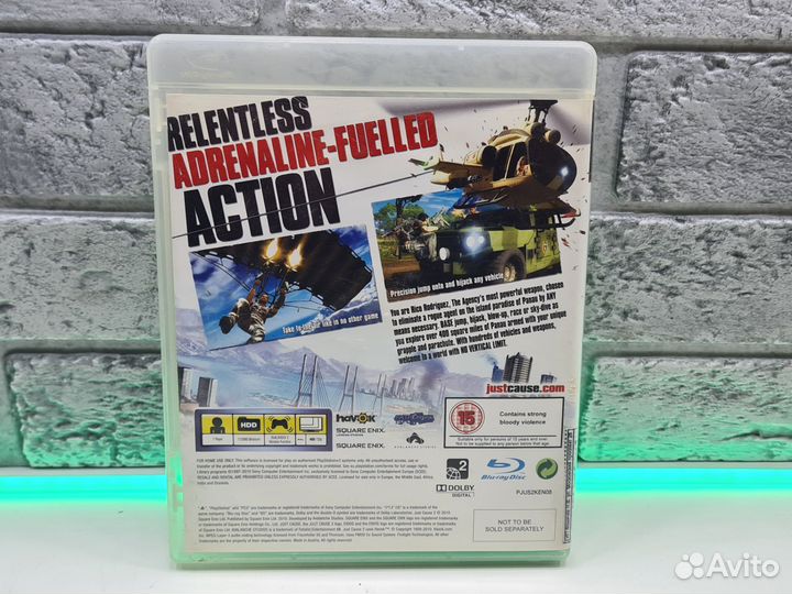П.11395 Диск PS 3 Just Cause 2