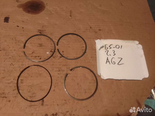 Поршневые кольца на один поршень VW 2.3 AGZ VR5
