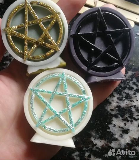 Силиконовая форма молд для свечей и мыла