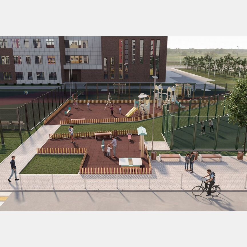 3-к. квартира, 65,4 м², 1/5 эт.