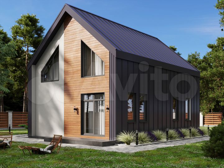 Дом 131 м² на участке 9 сот.