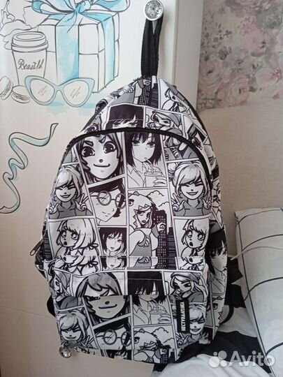 Рюкзак и мешок для обуви школьный аниме