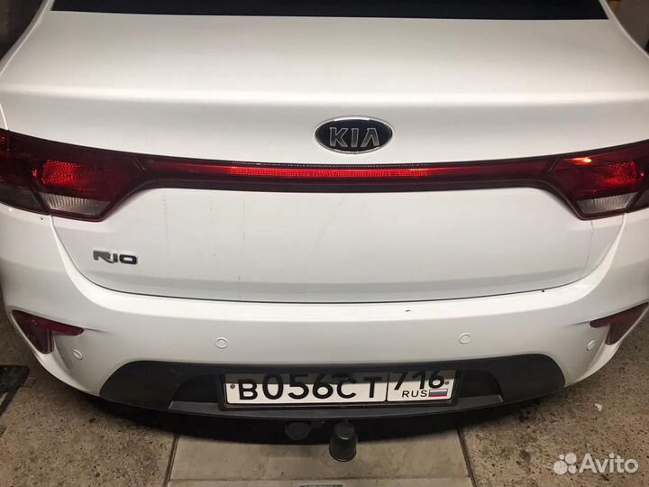 Фаркоп Kia заводской тсу и установка