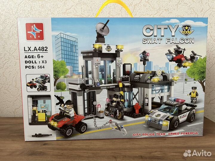 Конструктор lego полицейский участок