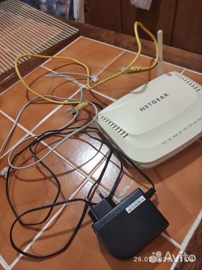 Wi-fi роутер netgear jdgn 1000