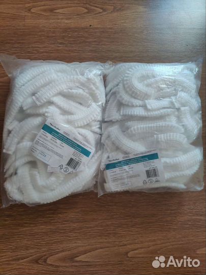 Шапочка-шарлотка одноразовые,50 штук