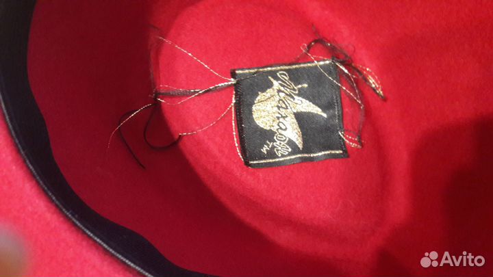 Шляпа фетровая женская