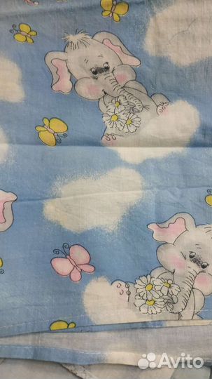 Комплект детского постельного, байковое одеяло