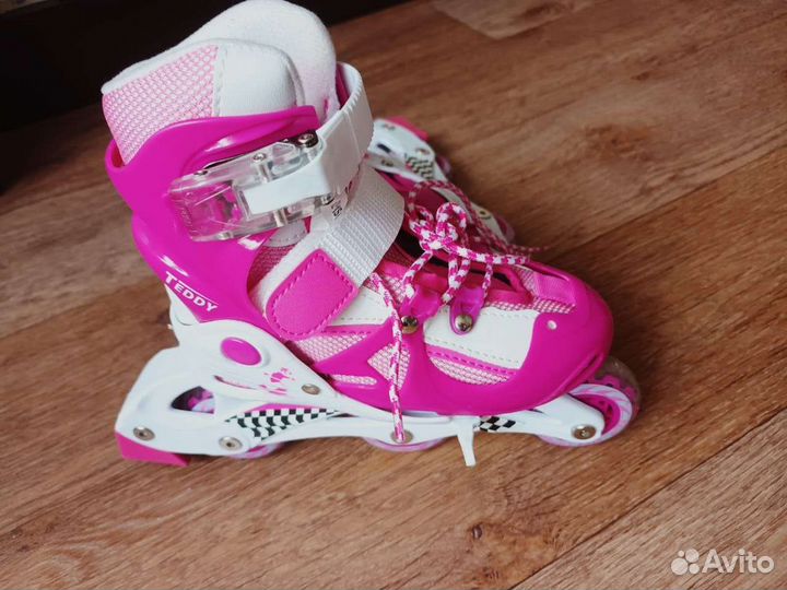 Роликовые коньки раздвижные новые