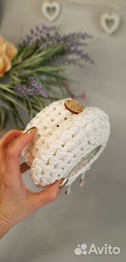 Корзинка интерьерная с крышкой 2шт