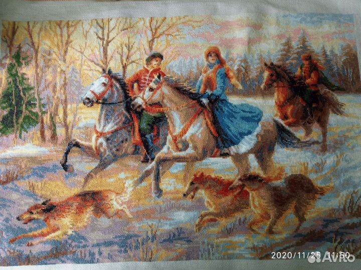 Готовая вышивка крестом