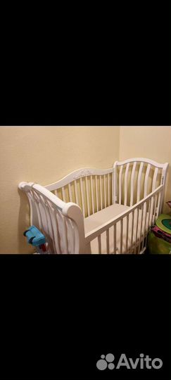 Детская кроватка Гандылян Люкс с орт.новымМатрасом