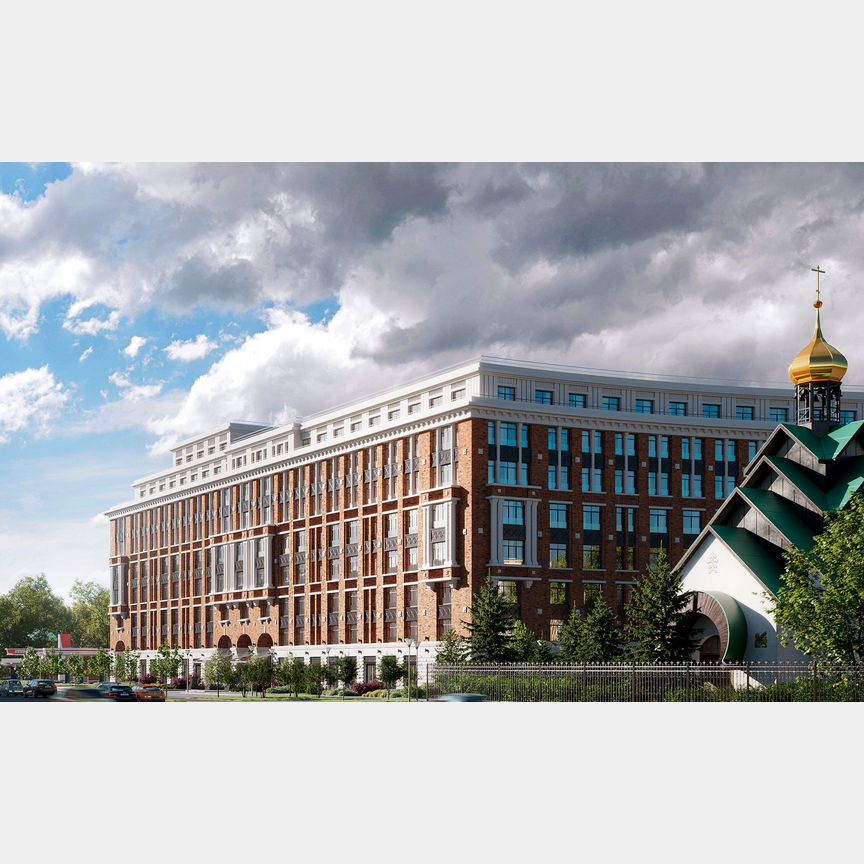 2-к. квартира, 78,6 м², 4/9 эт.