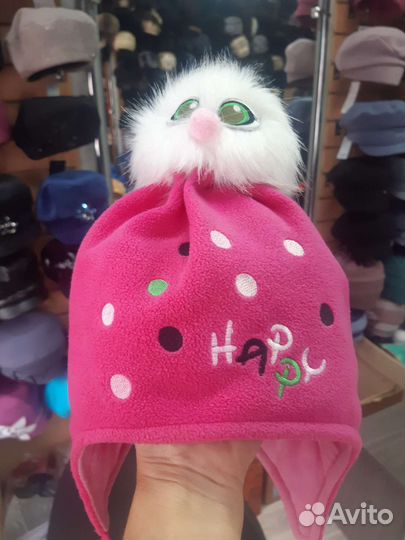 Шапка зимняя для девочки