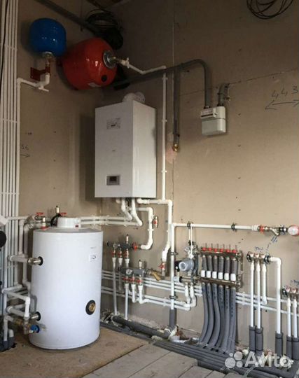 Отопление Теплый пол Водопровод Канализация