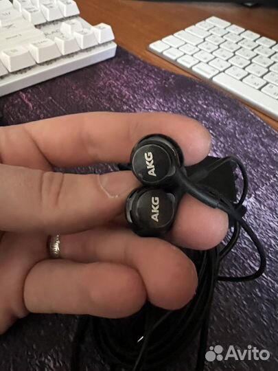 Наушники samsung akg type c