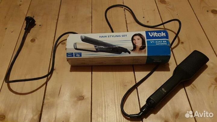 Утюжок, выпрямитель, плойка, щипцы для волос Vitek
