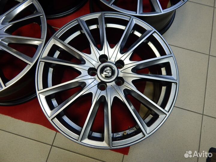 876 Графит Stranger R17 5*100 J7 ет48 б/п по РФ