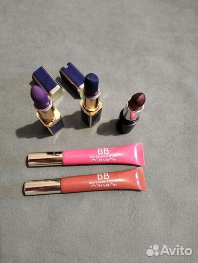 Помады и блески