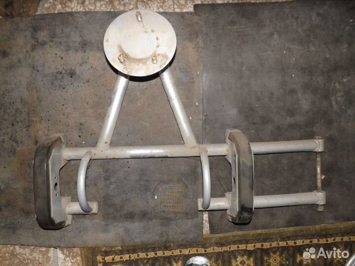 Крепление запаски на ниву