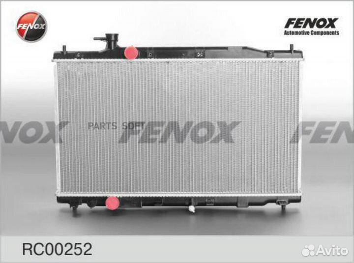 Fenox RC00252 Радиатор honda CR-V 2.0 07