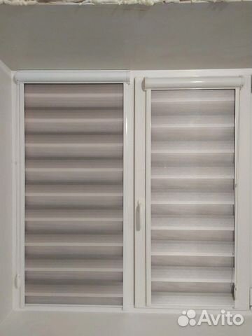 Рулонные шторы день ночь