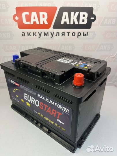 Аккумулятор 75Ач Евростарт