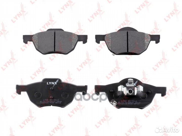 Колодки тормозные дисковые перед BD3413 LYN