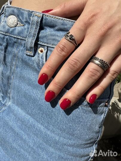 Маникюрбез покрытия гель лака