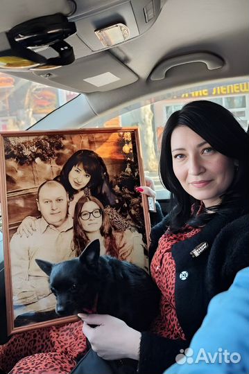 Выжигание на дереве /Photo Gift