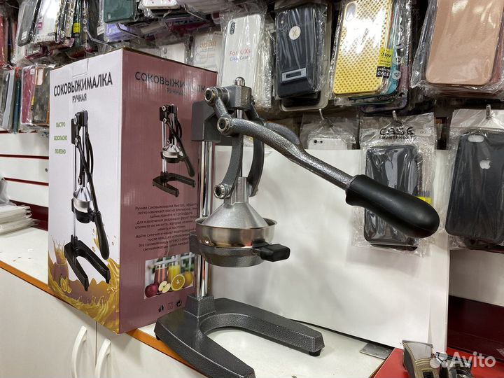 Соковыжималка ручная чугунная