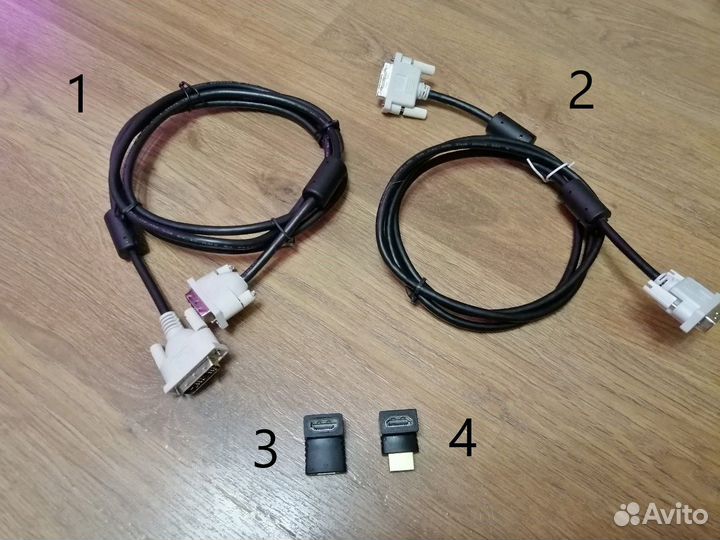 Различные кабели из личных запасов