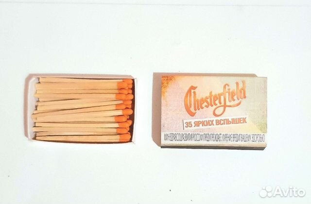 Спички коллекционные (Chesterfield)